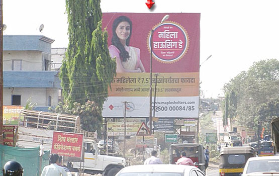 Outdoor banner Advertising Company Aurangabad