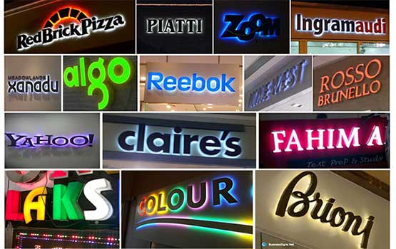 LED signage company service aurangabad